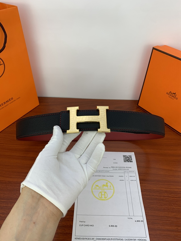 エルメス激安ベルト細部ディテール